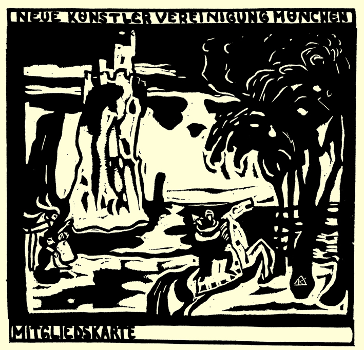  瓦西里·康丁斯基 wassily kandinsky ——版画